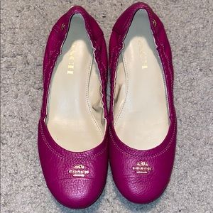 Coach ballet flats